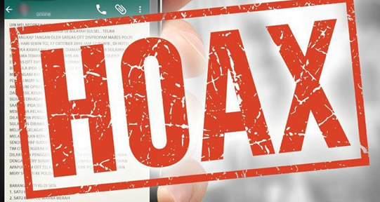 Hoax dan Cara Mengatasinya